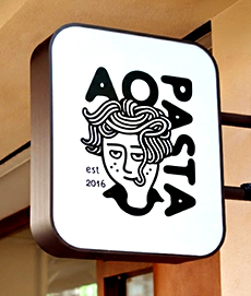 商業空間設計案例-AO義大利麵